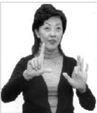 周晔在打手语 周晔在打手语